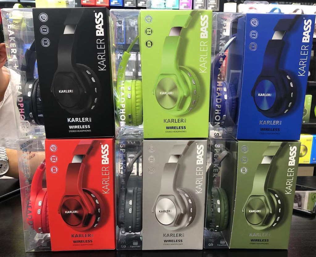 Беспроводные наушники KARLER BASS WIRELESS 003