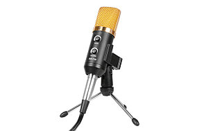 Студийный конденсаторный микрофон BM-750 с держателем
