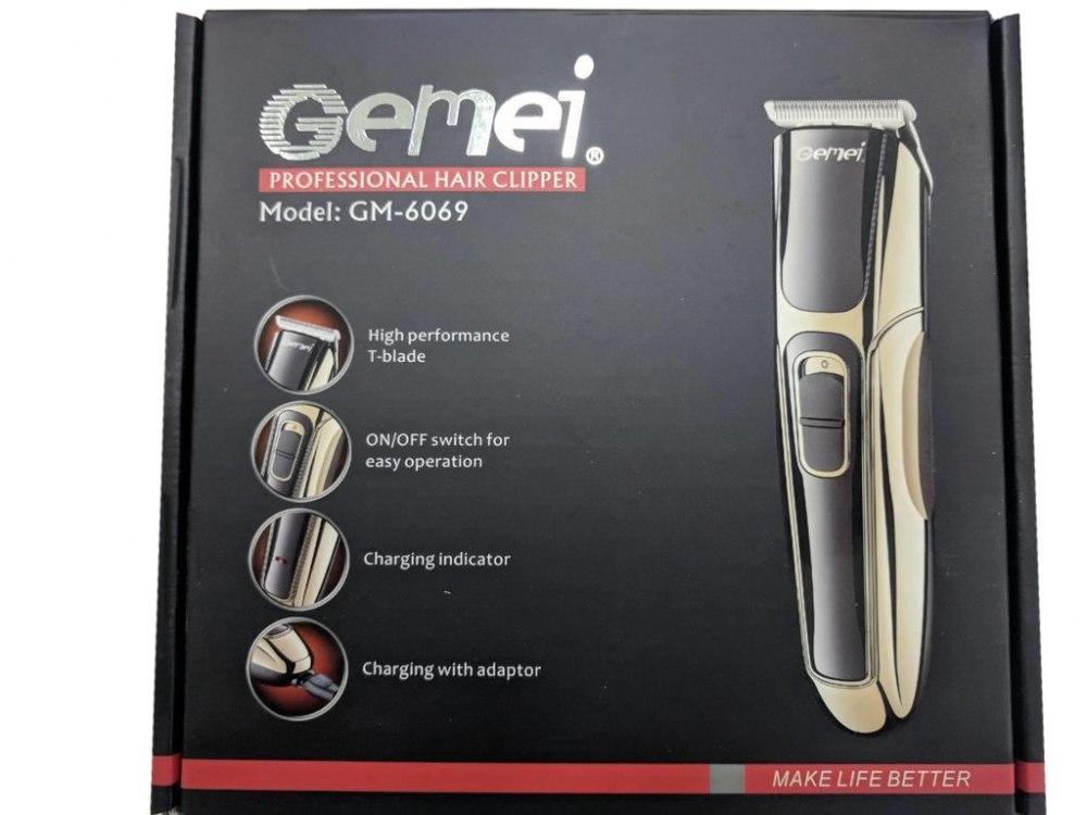 Машинка для стрижки волос (триммер) Gemei GM 6069 (ProGemei)