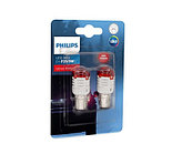 Лампа светодиодная P21/5W Philips Ultinon Pro3000 SI красный 11499U30RB2 (комплект 2 шт)