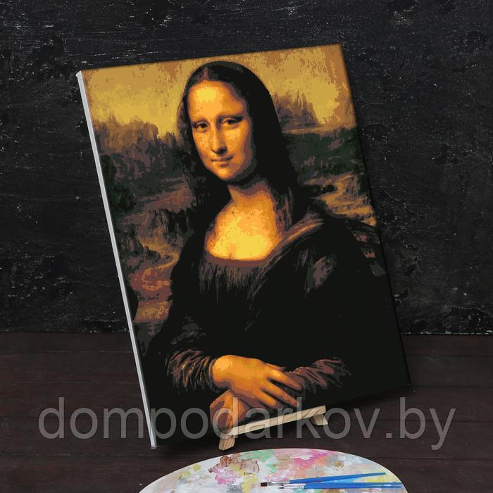 Картина по номерам на холсте с подрамником «Мона Лиза» Леонардо да Винчи 40х50 см - фото 1 - id-p139873143