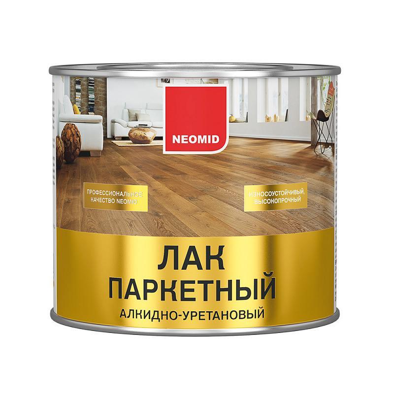 ПАРКЕТНЫЙ ЛАК АЛКИДНО-УРЕТАНОВЫЙ глянцевый 2,5кг NEOMID - фото 1 - id-p139873537