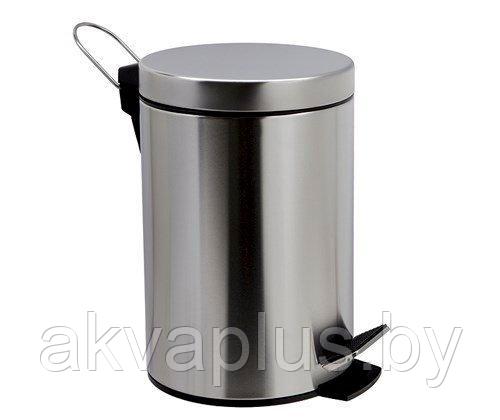 Мусорное ведро Wasserkraft K-665 5L с микролифтом матовое