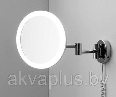 Зеркало косметическое WasserKRAFT K-1004 с подсветкой - фото 3 - id-p49455263
