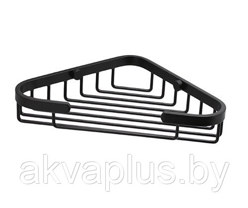 Полка для душа угловая Wasserkraft K-733Black