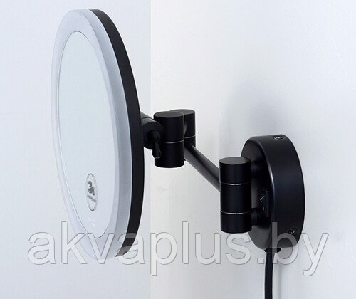 Косметическое зеркалоWasserkraft K-1004 (черный) Black - фото 4 - id-p66826531