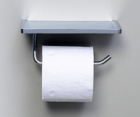 Держатель туалетной бумаги с полочкой для телефона Wasser KRAFT K-1425, фото 1