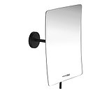 Зеркало косметическое настенное WasserKRAFT K-1001 (черный) Black, фото 2