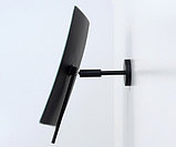 Зеркало косметическое настенное WasserKRAFT K-1001 (черный) Black, фото 3