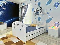 Кровать односпальная "Ночь" 160х80 Столики Детям