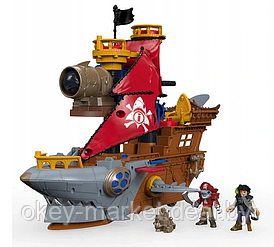Набор игровой Imaginext Пиратский корабль Акула DHH61