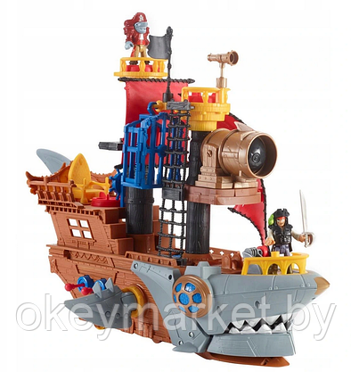 Набор игровой Imaginext Пиратский корабль Акула DHH61, фото 3