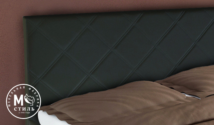 Кровать Эко 1,4 - Черный (ткань) - ПМ - фото 4 - id-p139886701
