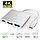 Адаптер - переходник - хаб USB3.1 Type-C на HDMI - USB3.1 Type-C - USB3.0, серебро 555068, фото 2
