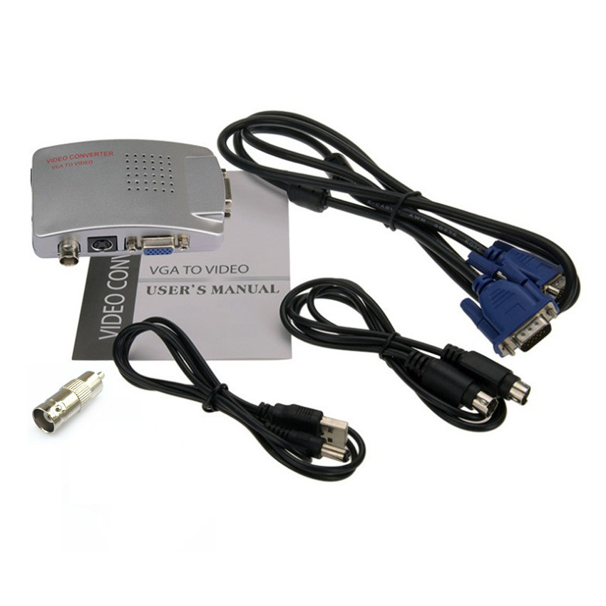 Адаптер - переходник VGA - BNC, серебро 555537 - фото 6 - id-p138002002