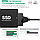 Адаптер - переходник - кабель SATA - USB3.0 - USB3.1 Type-C для жесткого диска SSD/HDD 2.5″, черный 555650, фото 5