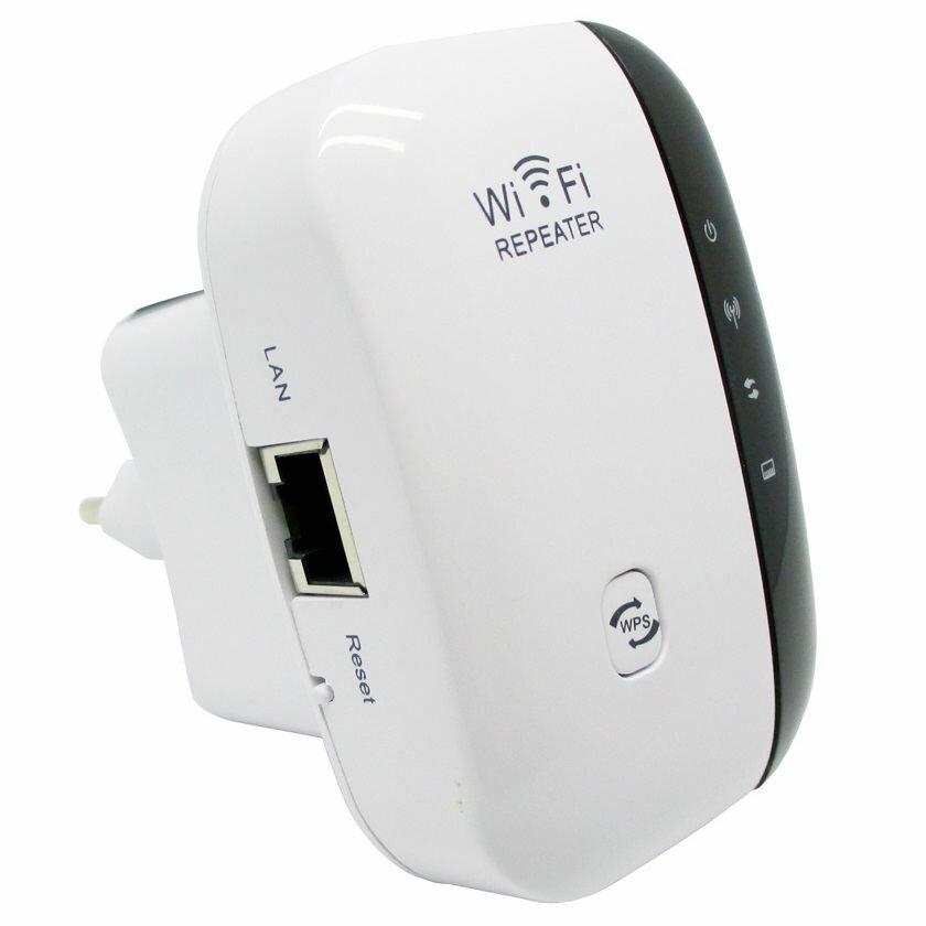 Адаптер - репитер, повторитель, усилитель Wi-Fi сигнала, до 300 Мбит/с, белый 555724