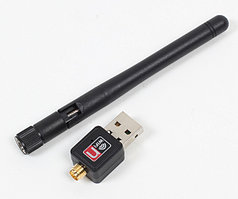 Беспроводной WI-FI-адаптер USB2.0, антенна, до 150 Мбит/с, 2.4GHz 555726