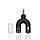 Адаптер - переходник jack 3.5mm (AUX) - 2x jack 3.5mm (AUX), наушники / микрофон, черный 555740, фото 3