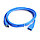 Кабель - удлинитель USB3.0, папа-мама, 0,5 метра, синий 555099, фото 2