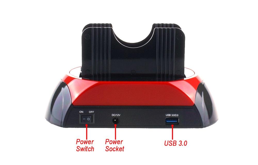Док-станция - адаптер для жестких дисков USB3.0 - IDE/SATA, model 875U3 555314 - фото 3 - id-p138140248