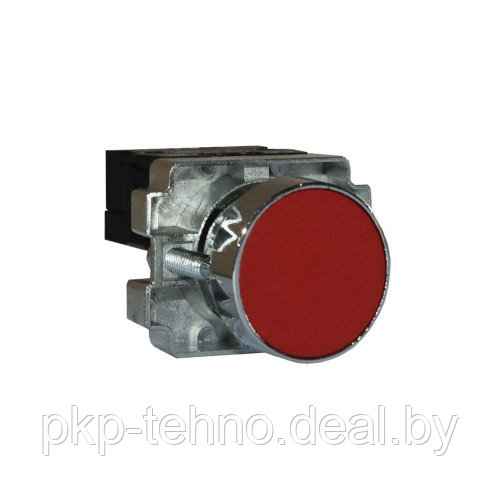 Кнопка управления XB2-BA42, металл, красная, 1NC