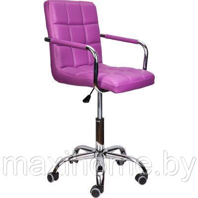 Кресло ROSIO 2 РОЗИО 2 экокожа, Фиолетовый - фото 1 - id-p139956178