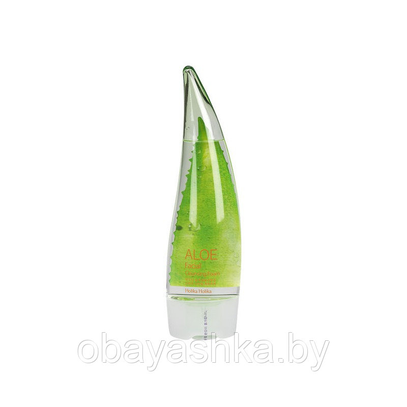 Очищающая пенка для умывания Holika Holika Aloe Facial Cleansing Foam 55 мл - фото 1 - id-p139958057