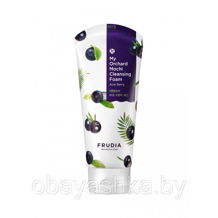 Очищающая пенка для лица с ягодами асаи My Orchard Acai Berry Mochi Cleansing Foam,120 мл - фото 1 - id-p139961355