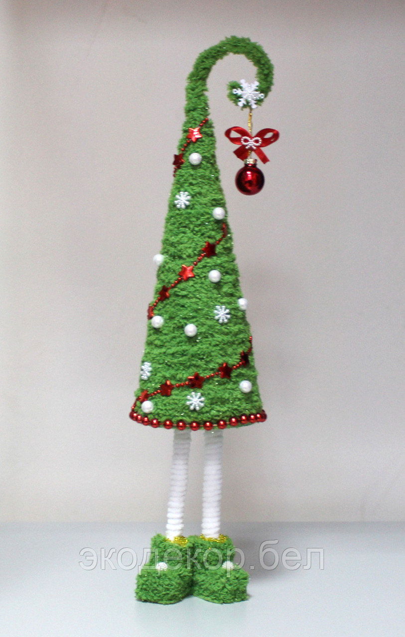 Новогодняя елка на ножках (ёлочка сувенирная) - фото 1 - id-p139967838