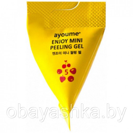 Гель-пилинг с ягодными экстрактами Ayoume Enjoy Mini Peeling Gel, 1 шт (3гр) - фото 1 - id-p139969714