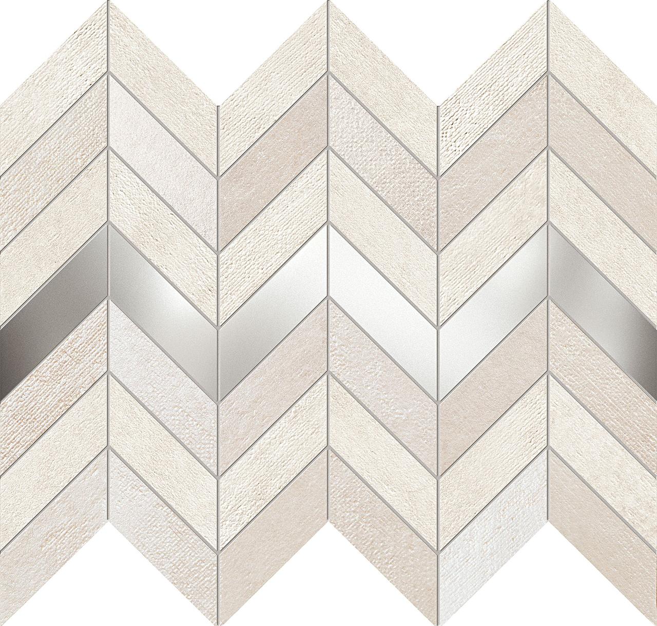 Керамическая плитка мозаика Tasmania grey 24.6х29.8