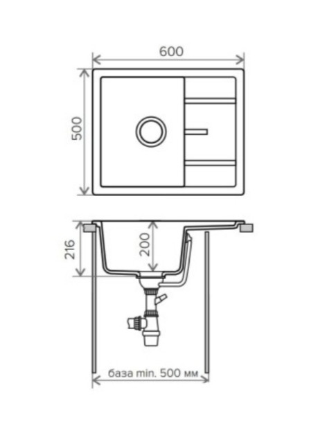 Кухонная мойка TOLERO R-107 - фото 9 - id-p139969794