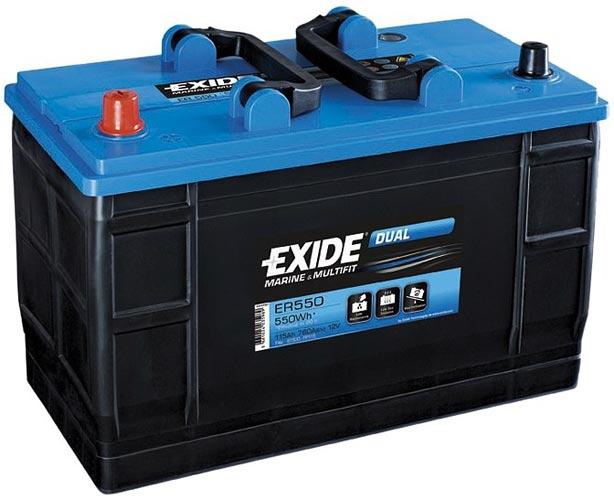 Аккумулятор EXIDE DUAL ER450 (95 A/H), 450WH, 650A (Лодочный) - фото 2 - id-p139969951