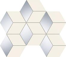 Керамическая плитка мозаика Senza white hex 22.1х28.9