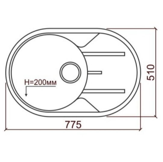 Кухонная мойка TOLERO R-116 - фото 8 - id-p139972189