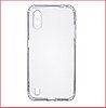 Чехол-накладка для Samsung Galaxy A01 SM-A015 (силикон) прозрачный с защитой камеры
