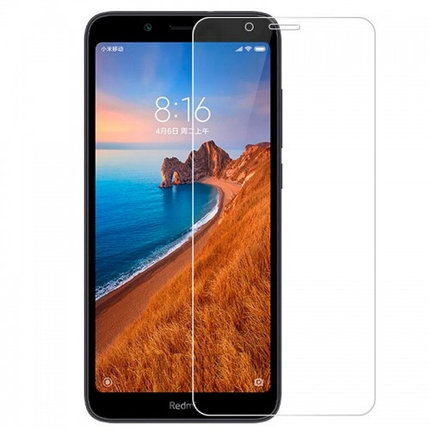 Защитное стекло для Xiaomi Redmi 7A, прозрачное, фото 2