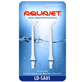 Насадки LD-SA01 для ирригатора полости рта AQUAJET LD-A8, 2 шт.