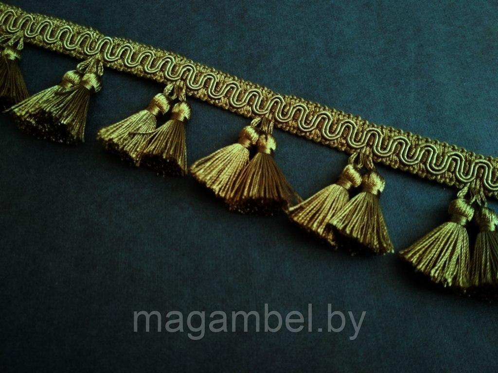 Бахрома декоративная цвета хаки