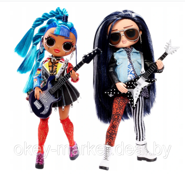 Набор Кукол LOL OMG Remix Rocker Boi and Punk Grrrl 2 Pack - фото 4 - id-p139987914