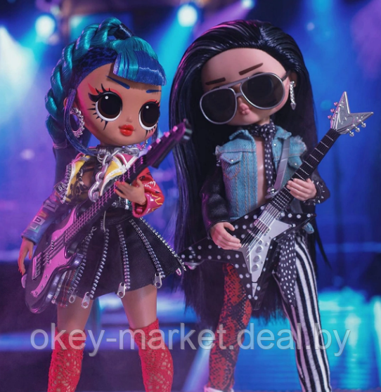 Набор Кукол LOL OMG Remix Rocker Boi and Punk Grrrl 2 Pack - фото 5 - id-p139987914