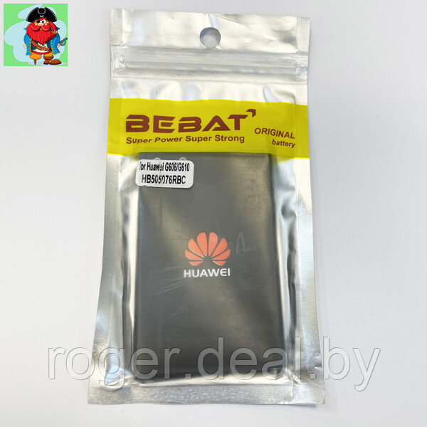 Аккумулятор Bebat для Huawei Y3 II Y3-2 (HB505076RBC) - фото 1 - id-p92972969