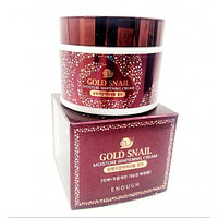 Осветляющий крем с муцином улитки Enough Gold Snail Moisture Whitening Cream. 50 мл