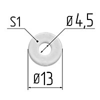 Кольцо под шуруп Ø 4.5 мм