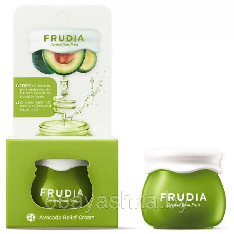 Миниатюра питательного крема для лица с авокадо Frudia Avocado Relief Cream - фото 1 - id-p140020769