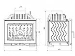 Каминная топка W17 DECOR 12,3 кВт, фото 3