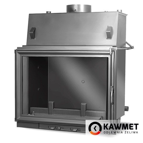 Чугунная топка Kawmet W7 СО 25,3 кВт с водяным контуром - фото 3 - id-p137146899