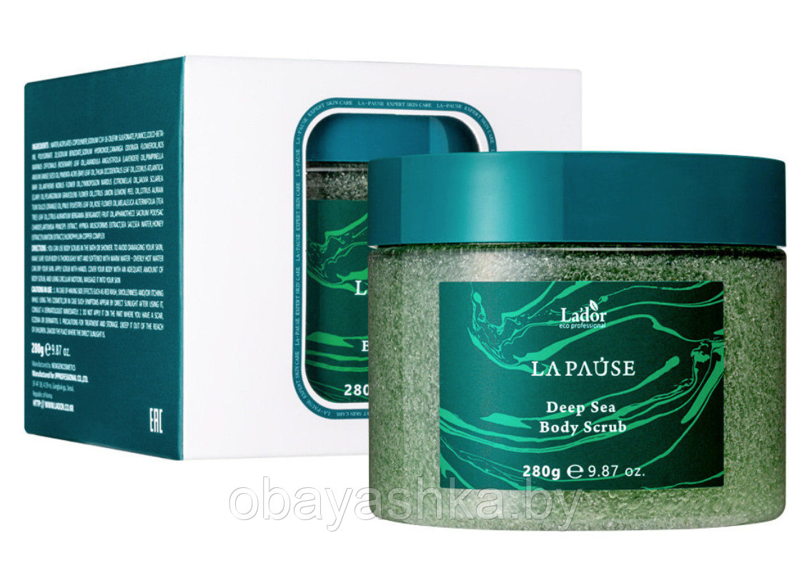 Скраб для тела LADOR LA PAUSE Deep Sea Body Scrub - фото 1 - id-p140023092