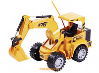 Трактор-экскаватор игрушка на пульте управления, 870492
